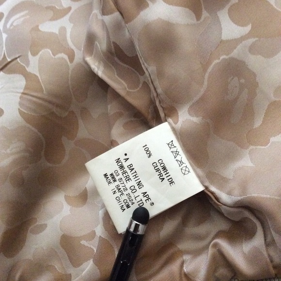 Bape Leather Rider Shark - Picture 6 of 8